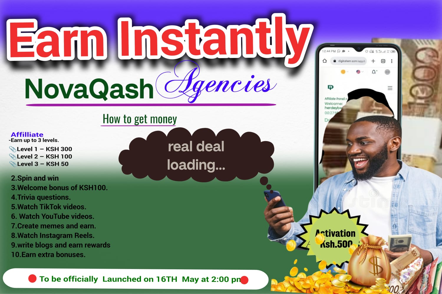 NovaQash – Turn Your Time Into Money