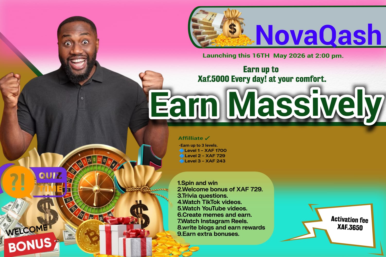 NovaQash – Earn Money Online Through Simple Daily Tasks