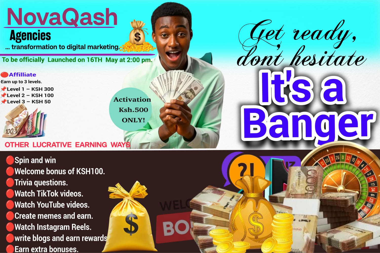 NovaQash – A Simple Platform to Start Earning Online